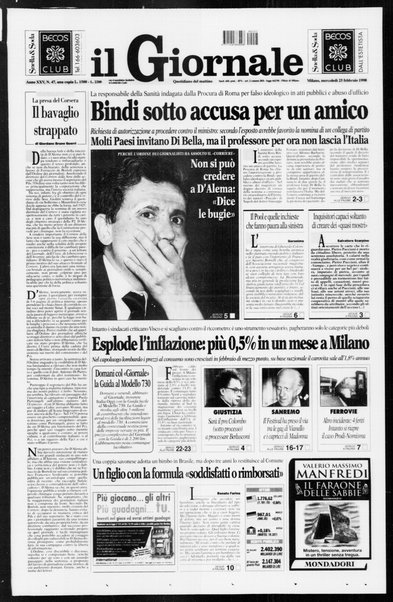 Il giornale : quotidiano del mattino